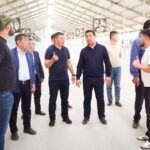 В г. Актобе Айдарбек Сапаров посетил площадку строительства завода KazFelTec — первого в Казахстане производства нетканых материалов на основе натуральной овечьей шерсти