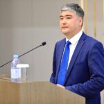Руководитель управления строительства, архитектуры и градостроительства Ержан Муздыбаев доложил о ходе строительных работ.